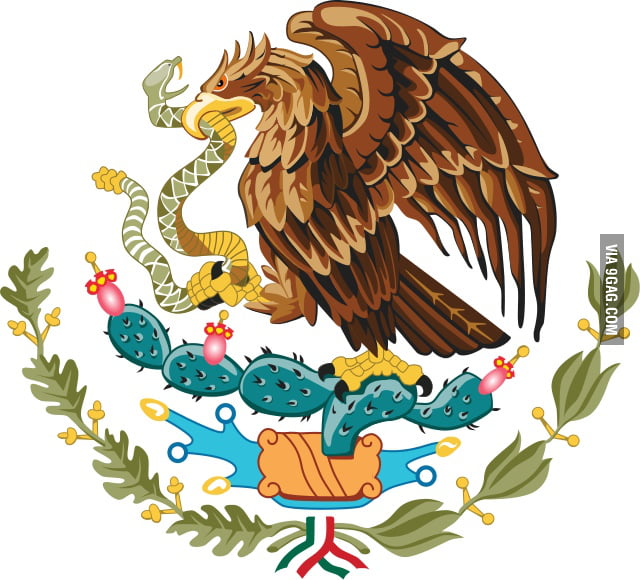 Mexico's national coat of arms is badass - 9GAG