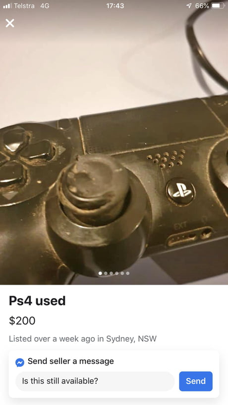 a used ps4