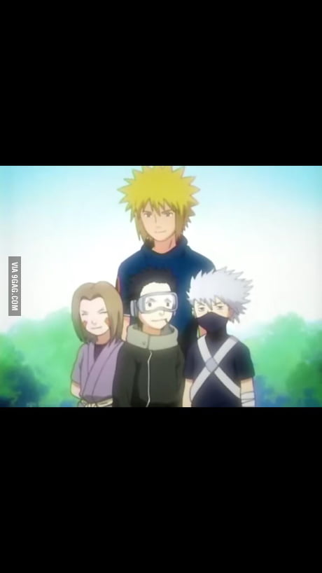 Minatos Team in Episode 72 from Naruto Classic. (When Sautobi fought  against Orochimaru). DAT OBITO! - 9GAG