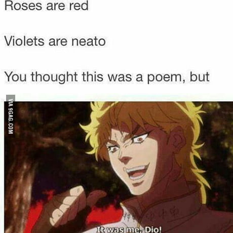 Kono Dio da ! - 9GAG