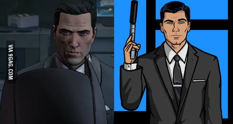 Why did they cast Archer to play Bruce Wayne in the new Batman Telltale  Series? - 9GAG