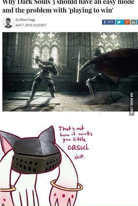 Let's see if you can Git Gud. - 9GAG