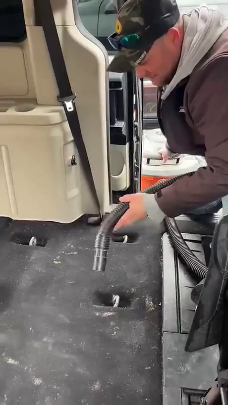 Using 100% of the brain while cleaning