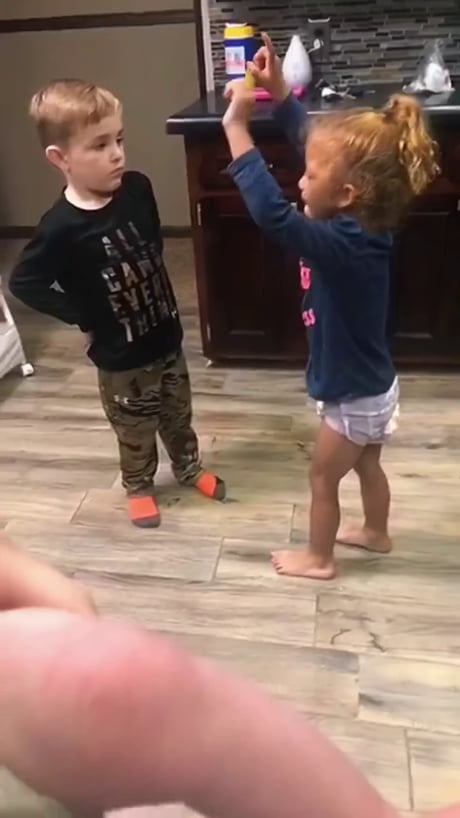 We need to model this kid's level of calmness