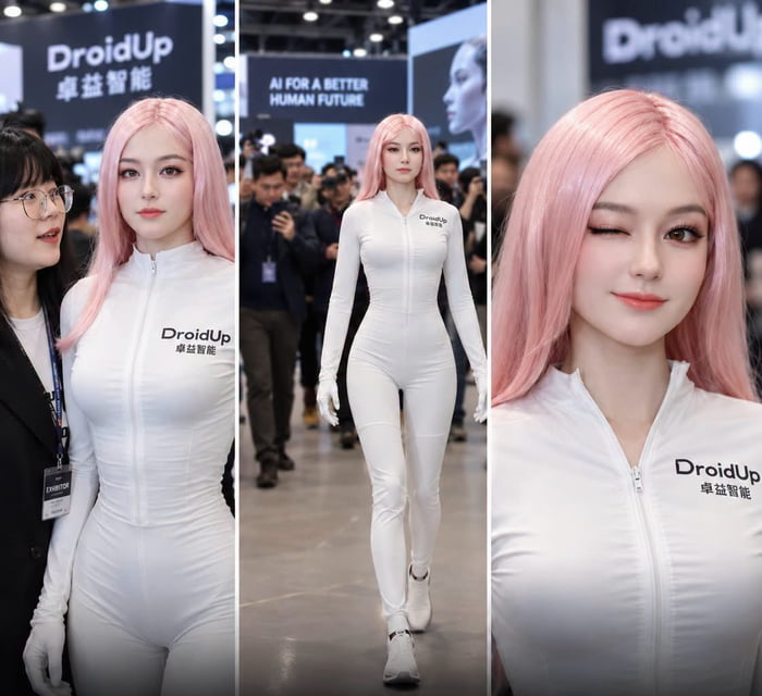 One day, women will have to compete for attention with female robots of this caliber. And then, the human species will go extinct due to a lack of mating.