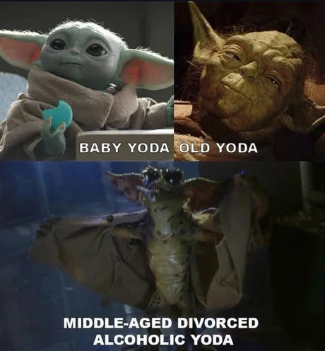 I dislike anyone other than the canon YODA (Old Yoda)