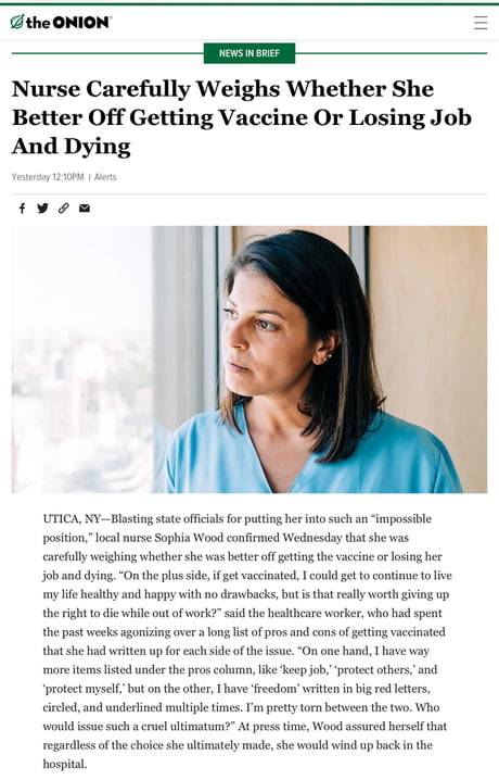 More Accurate News From The Onion 9gag