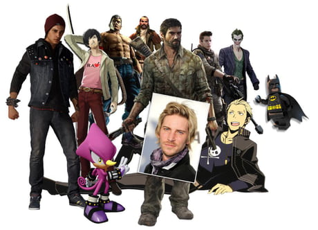 Troy Baker voiced all these characters. King of video games. - 9GAG