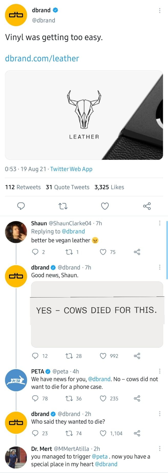 The reason why I like dbrand and I like to use twitter in light mode deal with it.