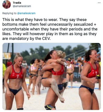 Norwegian Womens Beach Handball Team Fined For Not Wearing Bikini