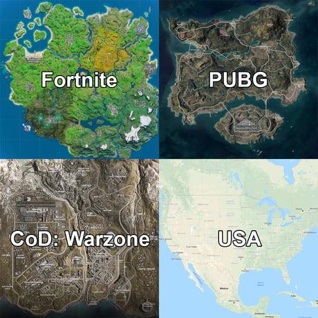 Which Battle Royale Has The Biggest Map