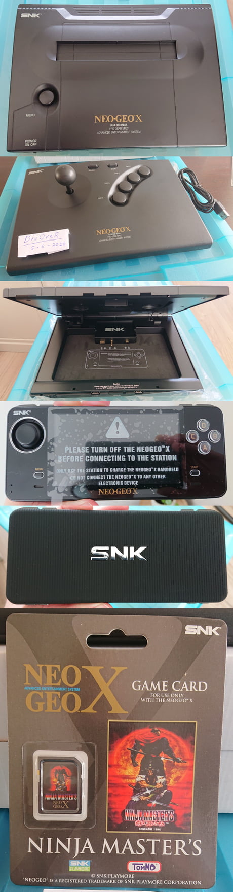 My Snk Tommo Neo Geo X Gold Limited Edition New Mint 9gag