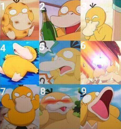 On The Scale Of Psyduck How D Ya Feel Today 9gag