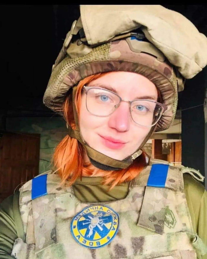 F for respect, Yuliya Zubchenko, a combat medic gave her life trying to save more lives