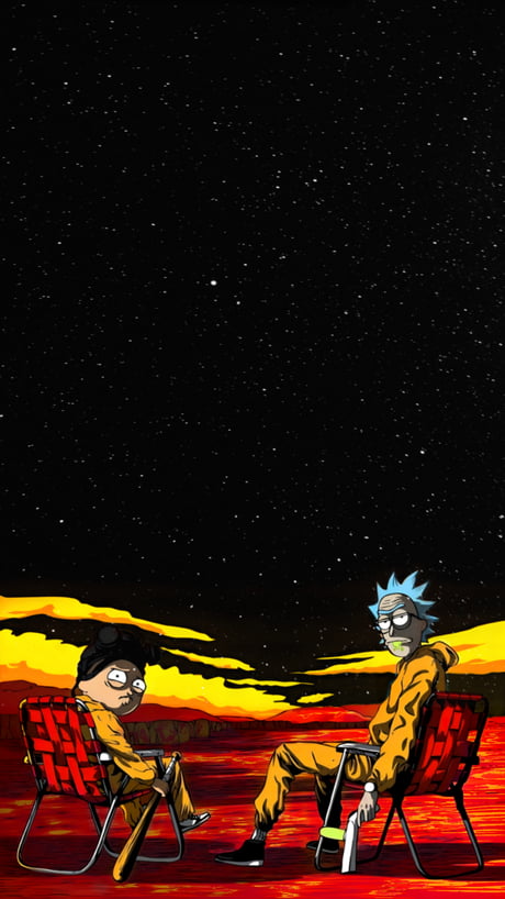 Rick & Morty iPhone wallpaper - 9GAG