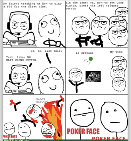 My first attempt at rage comics - 9GAG