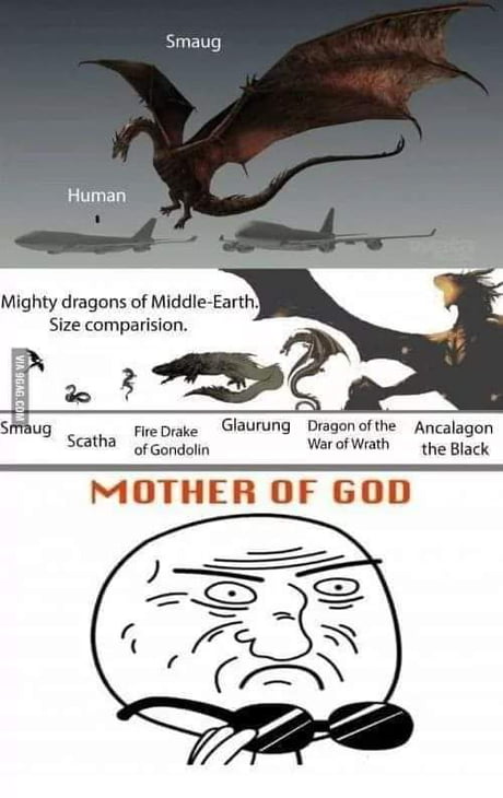 Certainly my dragon is bigger - 9GAG