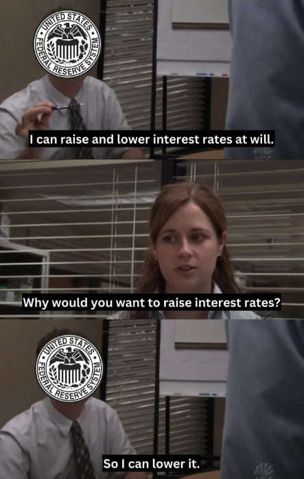 "US Not Curently In A Recession" - Fed Chair Jerome Powell - 9GAG