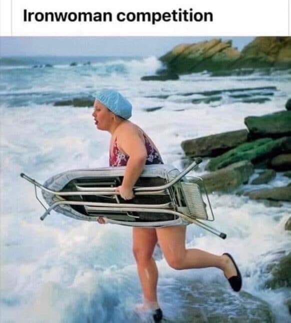 Iron woman competition 9GAG