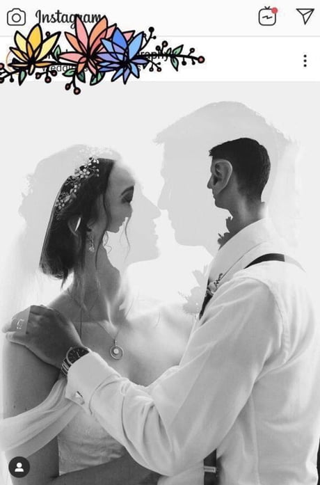 This wedding photo