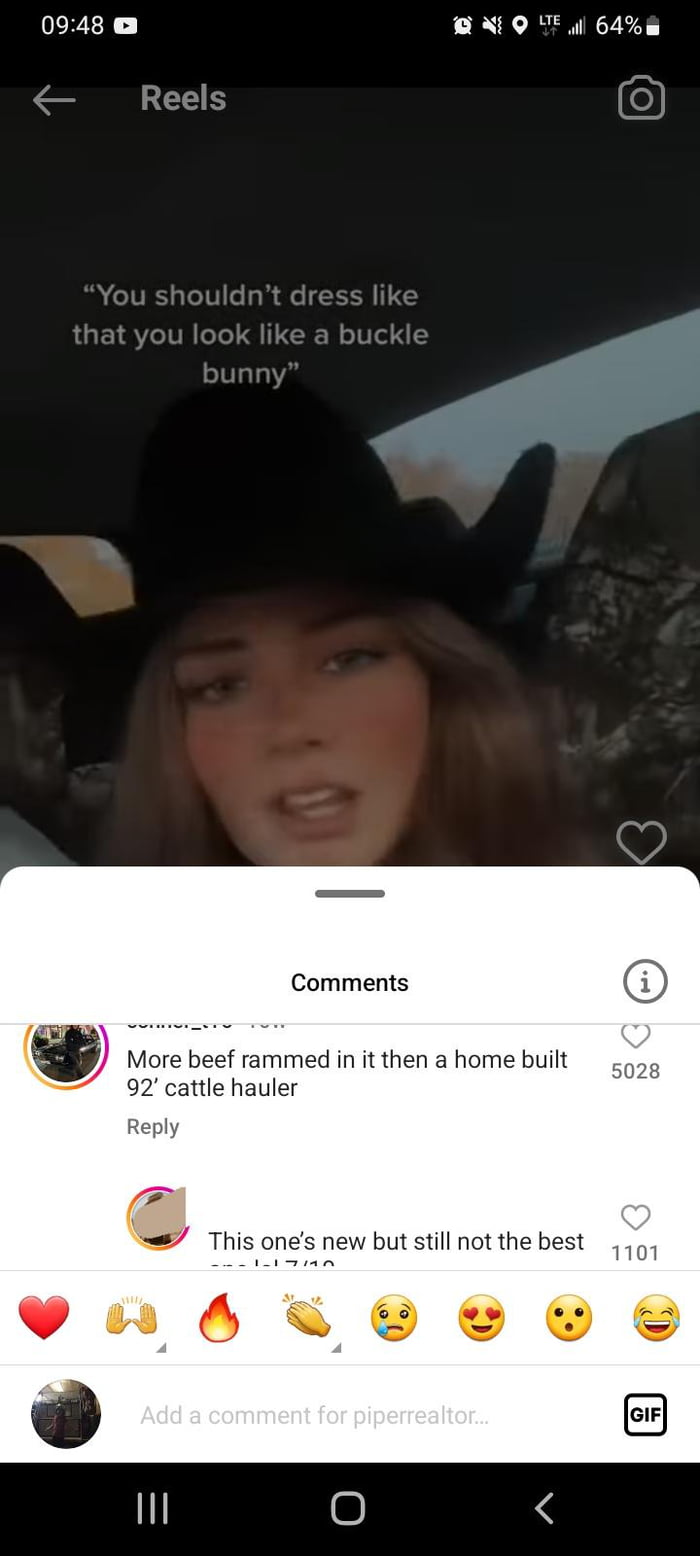 And no she is not a Buckle Bunny 9GAG