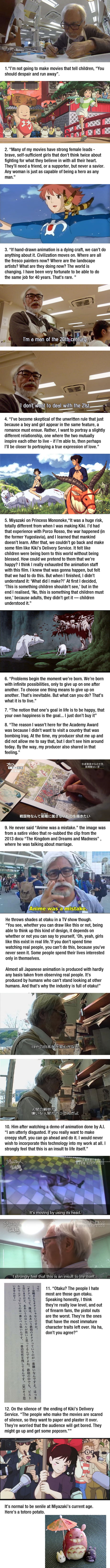 Featured image of post Anime Was A Mistake Quote The phrase anime was a mistake was truly a troll quote that initially appeared in 2014 when hayao miyazaki s interview with a japanese news website wherever he honestly expressed his attitudes and opinio