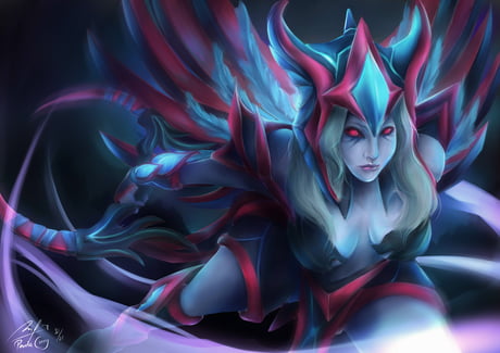 Fan art of vengeful spirit from dota 2