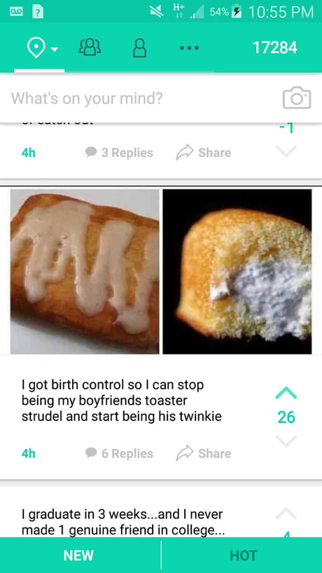 Toaster strudel twinkie