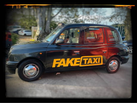 Owner of 'Fake Taxi' lists cab for £1,200 after saying it served