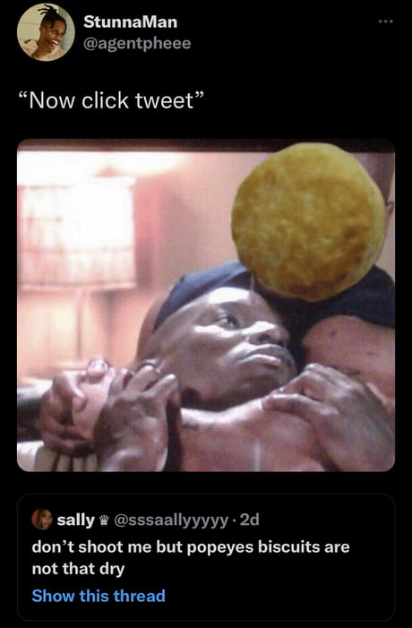 Popeyes biscuits meme