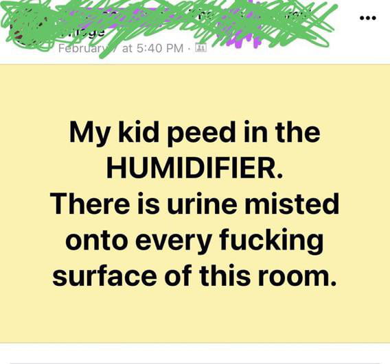 Nothing like the sweet smell of urine in the morning 9GAG