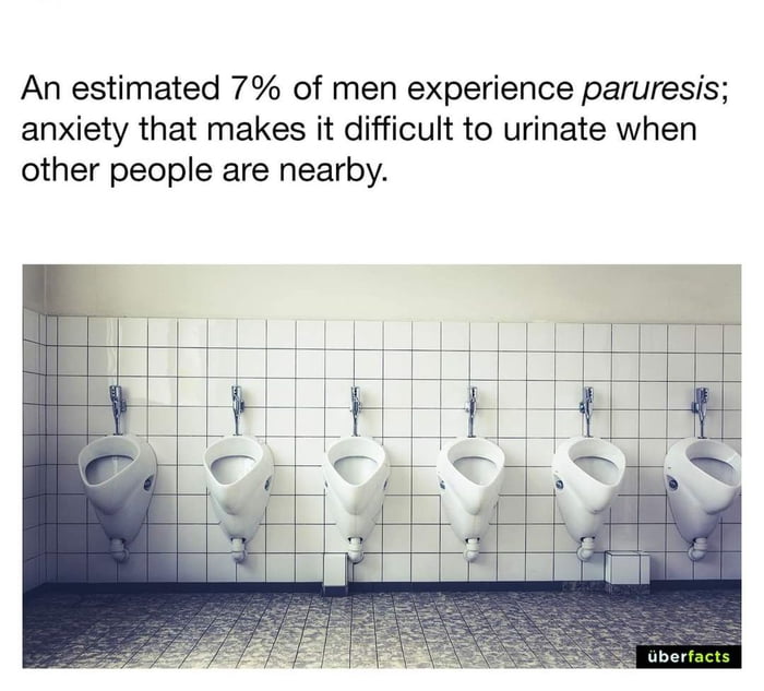 And why the f*ck there are some urinals close to each other and no