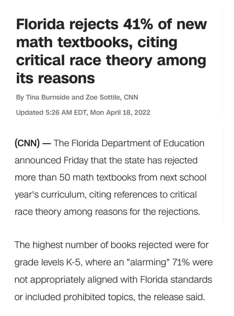 Math is racist