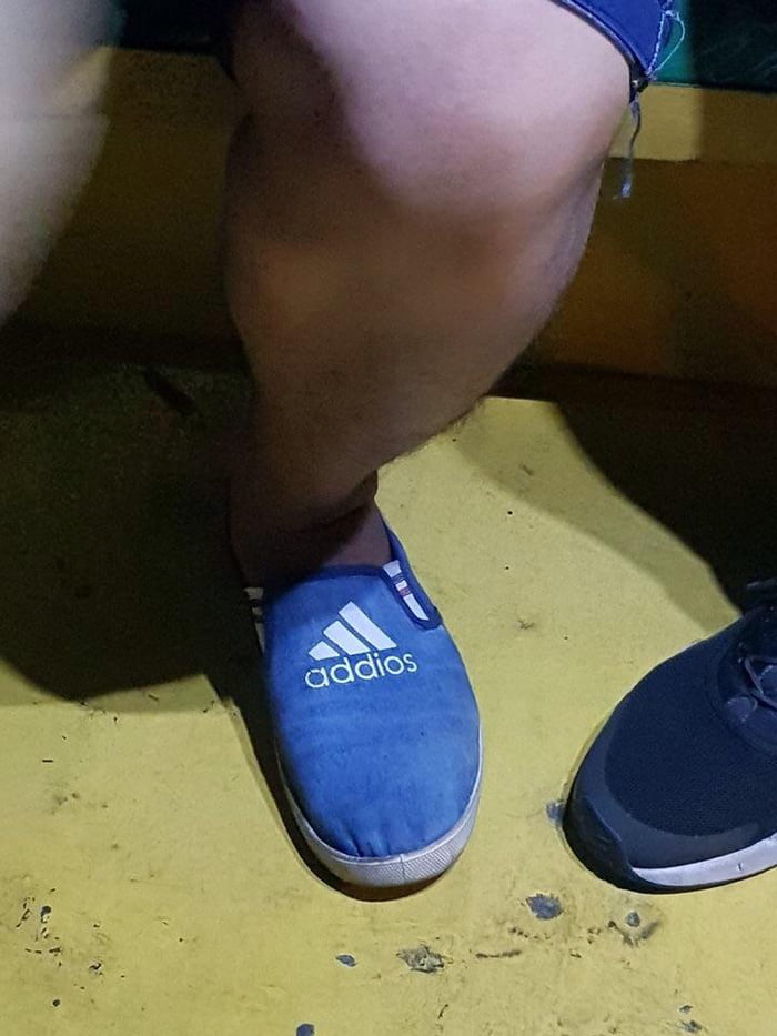 Goodbye Adidas