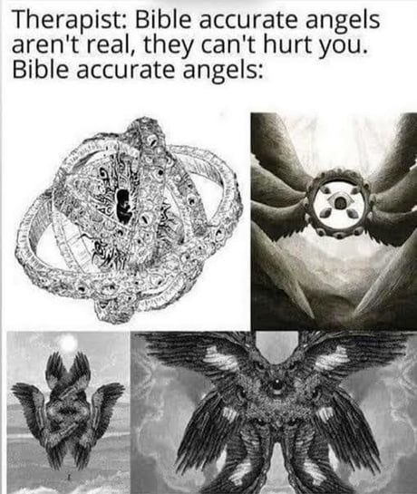 Angels Why R U Running 9gag