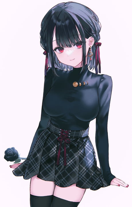 Aggregate 145+ black rose anime super hot