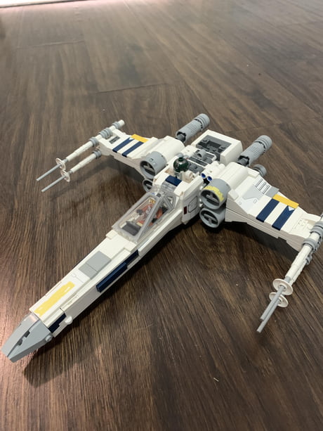 Custom X wing Red to Blue Squadron MOC 9GAG