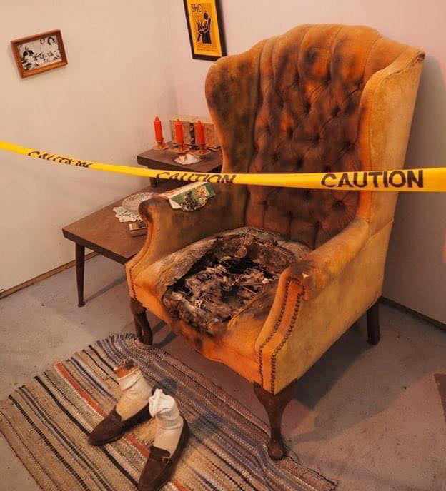 67 year old Mary Reeser was found burnt to ashes after she ...