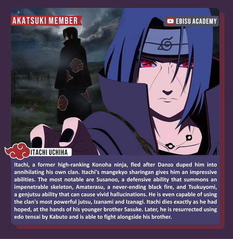 Akatsuki Member Uchiha Itachi 9gag