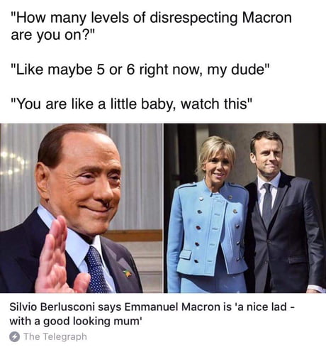 Disrespecting Macron