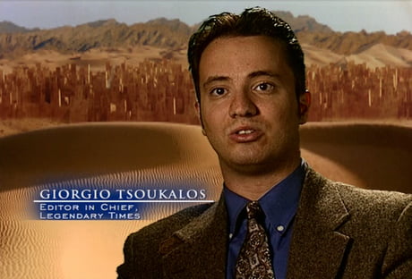 The Ancient Aliens guy when he still had full control of his hair - 9GAG