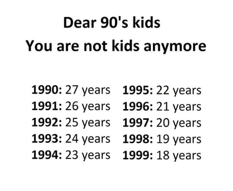 Now you'll have kids of your own