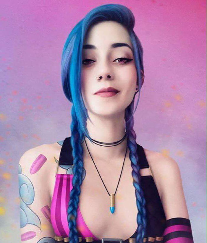 Jinx косплей