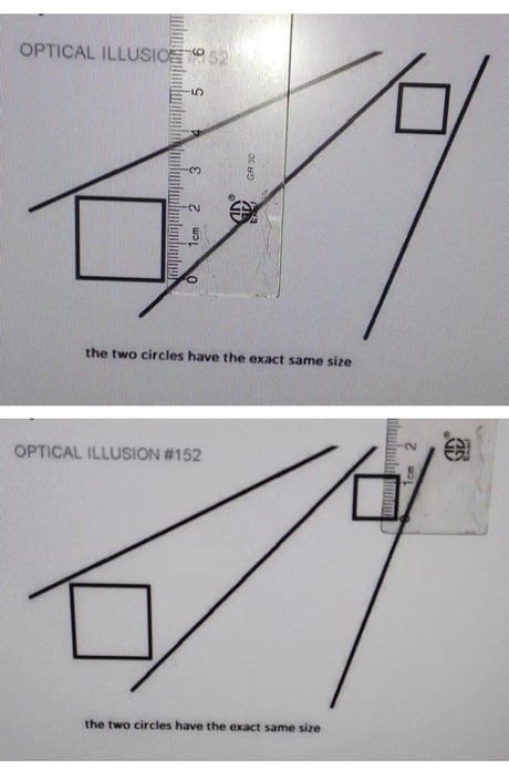 Optical Illusion Squares And Circles
