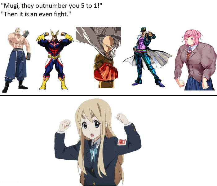 Just how strong is mugi you ask?