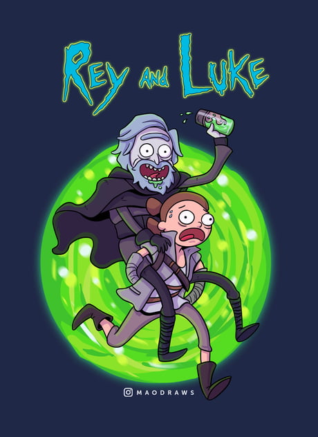 Oh geez Rick, Is this a cross-over? - 9GAG