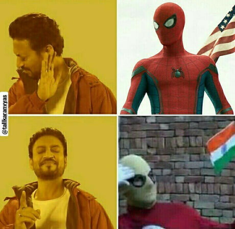 Spiderman VS Indian Spiderman - 9GAG
