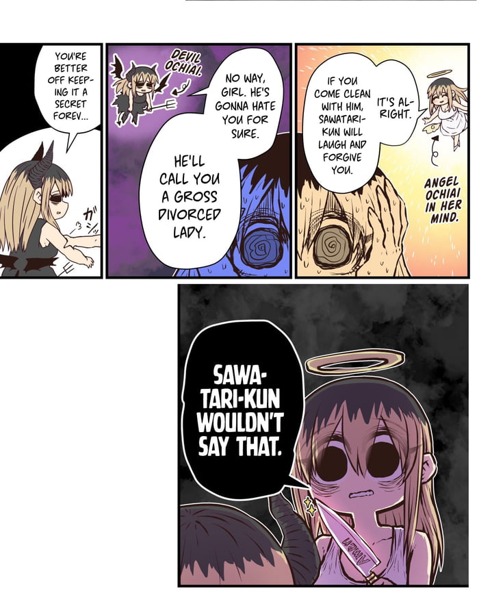 My Divorced Crybaby Neighbour Chapter 30 Who's the angel here again...? [My Divorced Crybaby Neighbour] - 9GAG