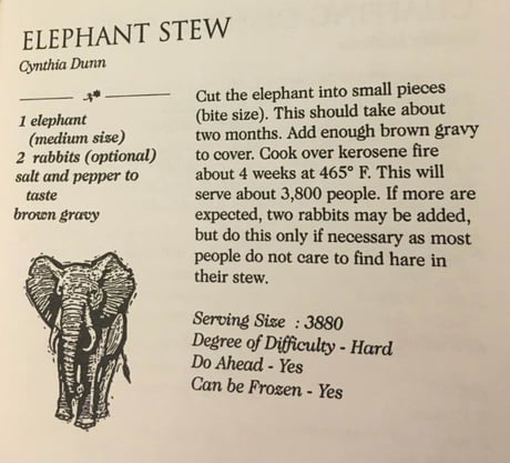 A Stew Recipe