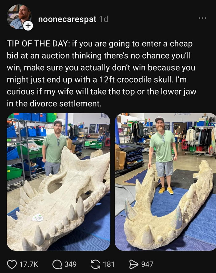 Regret level is reaching new heights